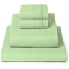image:imageMellanni Iconic 4Piece Ultra Soft Sheet Set Queen Brown1241 Pistachio