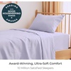 image:imageMellanni Iconic 4Piece Ultra Soft Sheet Set Queen Brown1335 Lavender