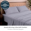 image:imageMellanni Iconic 4Piece Ultra Soft Sheet Set Queen Brown1335 Lavender