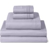 image:imageMellanni Iconic 4Piece Ultra Soft Sheet Set Queen Brown1335 Lavender