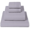 image:imageMellanni Iconic 4Piece Ultra Soft Sheet Set Queen Brown1335 Lavender
