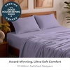 image:imageMellanni Iconic 4Piece Ultra Soft Sheet Set Queen Brown1356 Violet