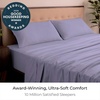 image:imageMellanni Iconic 4Piece Ultra Soft Sheet Set Queen Brown1356 Violet