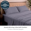 image:imageMellanni Iconic 4Piece Ultra Soft Sheet Set Queen Brown1357 Hazy Lilac