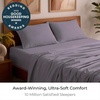 image:imageMellanni Iconic 4Piece Ultra Soft Sheet Set Queen Brown1357 Hazy Lilac