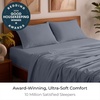 image:imageMellanni Iconic 4Piece Ultra Soft Sheet Set Queen Brown1375 Mineral Gray