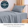 image:imageMellanni Iconic 4Piece Ultra Soft Sheet Set Queen Brown1375 Mineral Gray