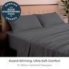 image:imageMellanni Iconic 4Piece Ultra Soft Sheet Set Queen Brown1394 Gray
