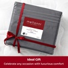 image:imageMellanni Iconic 4Piece Ultra Soft Sheet Set Queen Brown1394 Gray