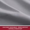 image:imageMellanni Iconic 4Piece Ultra Soft Sheet Set Queen Brown1394 Gray