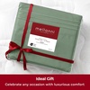 image:imageMellanni Iconic 4Piece Ultra Soft Sheet Set Queen Brown1436 Sage