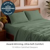 image:imageMellanni Iconic 4Piece Ultra Soft Sheet Set Queen Brown1436 Sage