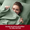 image:imageMellanni Iconic 4Piece Ultra Soft Sheet Set Queen Brown1436 Sage