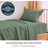image:imageMellanni Iconic 4Piece Ultra Soft Sheet Set Queen Brown1436 Sage