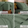 image:imageMellanni Iconic 4Piece Ultra Soft Sheet Set Queen Brown1436 Sage