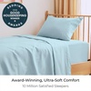 image:imageMellanni Iconic 4Piece Ultra Soft Sheet Set Queen Brown1524 Aqua