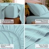 image:imageMellanni Iconic 4Piece Ultra Soft Sheet Set Queen Brown1524 Aqua