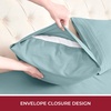 image:imageMellanni Iconic 4Piece Ultra Soft Sheet Set Queen Brown1583 Spa Blue