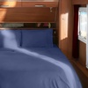 image:imageMellanni Iconic 4Piece Ultra Soft Sheet Set Queen Brown1593 Blue Nova