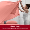 image:imageMellanni Iconic 4Piece Ultra Soft Sheet Set Queen Brown1621 Coral