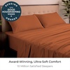 image:imageMellanni Iconic 4Piece Ultra Soft Sheet Set Queen Brown1678 Terracotta