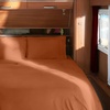 image:imageMellanni Iconic 4Piece Ultra Soft Sheet Set Queen Brown1678 Terracotta