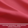 image:imageMellanni Iconic 4Piece Ultra Soft Sheet Set Queen Brown1752 Brick Red