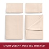 image:imageMellanni Iconic 4Piece Ultra Soft Sheet Set Queen Brown1812 Beige