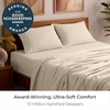 image:imageMellanni Iconic 4Piece Ultra Soft Sheet Set Queen Brown1812 Beige