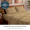 image:imageMellanni Iconic 4Piece Ultra Soft Sheet Set Queen Brown1862 Gold