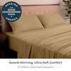 image:imageMellanni Iconic 4Piece Ultra Soft Sheet Set Queen Brown1862 Gold