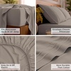image:imageMellanni Iconic 4Piece Ultra Soft Sheet Set Queen Brown1872 Tan