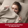 image:imageMellanni Iconic 4Piece Ultra Soft Sheet Set Queen Brown1872 Tan