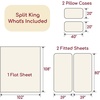 image:imageMellanni Iconic 4Piece Ultra Soft Sheet Set Queen Brown1875 Taupe
