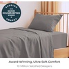 image:imageMellanni Iconic 4Piece Ultra Soft Sheet Set Queen Brown1875 Taupe