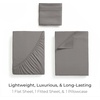 image:imageMellanni Iconic 4Piece Ultra Soft Sheet Set Queen Brown1875 Taupe