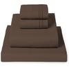 image:imageMellanni Iconic 4Piece Ultra Soft Sheet Set Queen Brown1887 Brown