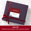 image:imageMellanni Iconic 4Piece Ultra Soft Sheet Set Queen Brown1952 Purple