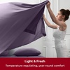 image:imageMellanni Iconic 4Piece Ultra Soft Sheet Set Queen Brown1952 Purple