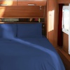 image:imageMellanni Iconic 4Piece Ultra Soft Sheet Set Queen Brown1959 Navy Blue