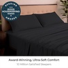 image:imageMellanni Iconic 4Piece Ultra Soft Sheet Set Queen Brown1990 Black