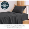 image:imageMellanni Iconic 4Piece Ultra Soft Sheet Set Queen Brown1990 Black