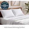 image:imageMellanni Iconic 4Piece Ultra Soft Sheet Set Queen Brown2102 Striped  White