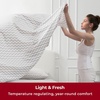 image:imageMellanni Iconic 4Piece Ultra Soft Sheet Set Queen Brown5364 Chevron Gray