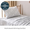 image:imageMellanni Iconic 4Piece Ultra Soft Sheet Set Queen Brown7394 Paisley Gray