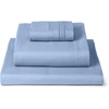 image:imageMellanni Iconic 4Piece Ultra Soft Sheet Set Queen Brown1561 Sky Blue