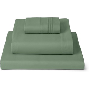 image:imageMellanni Iconic 4Piece Ultra Soft Sheet Set Queen Brown1436 Sage