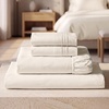 image:imageMellanni Iconic 4Piece Ultra Soft Sheet Set King Brown1128 Golden Ivory