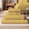 image:imageMellanni Iconic 4Piece Ultra Soft Sheet Set King Brown1182 Yellow
