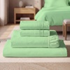image:imageMellanni Iconic 4Piece Ultra Soft Sheet Set King Brown1241 Pistachio